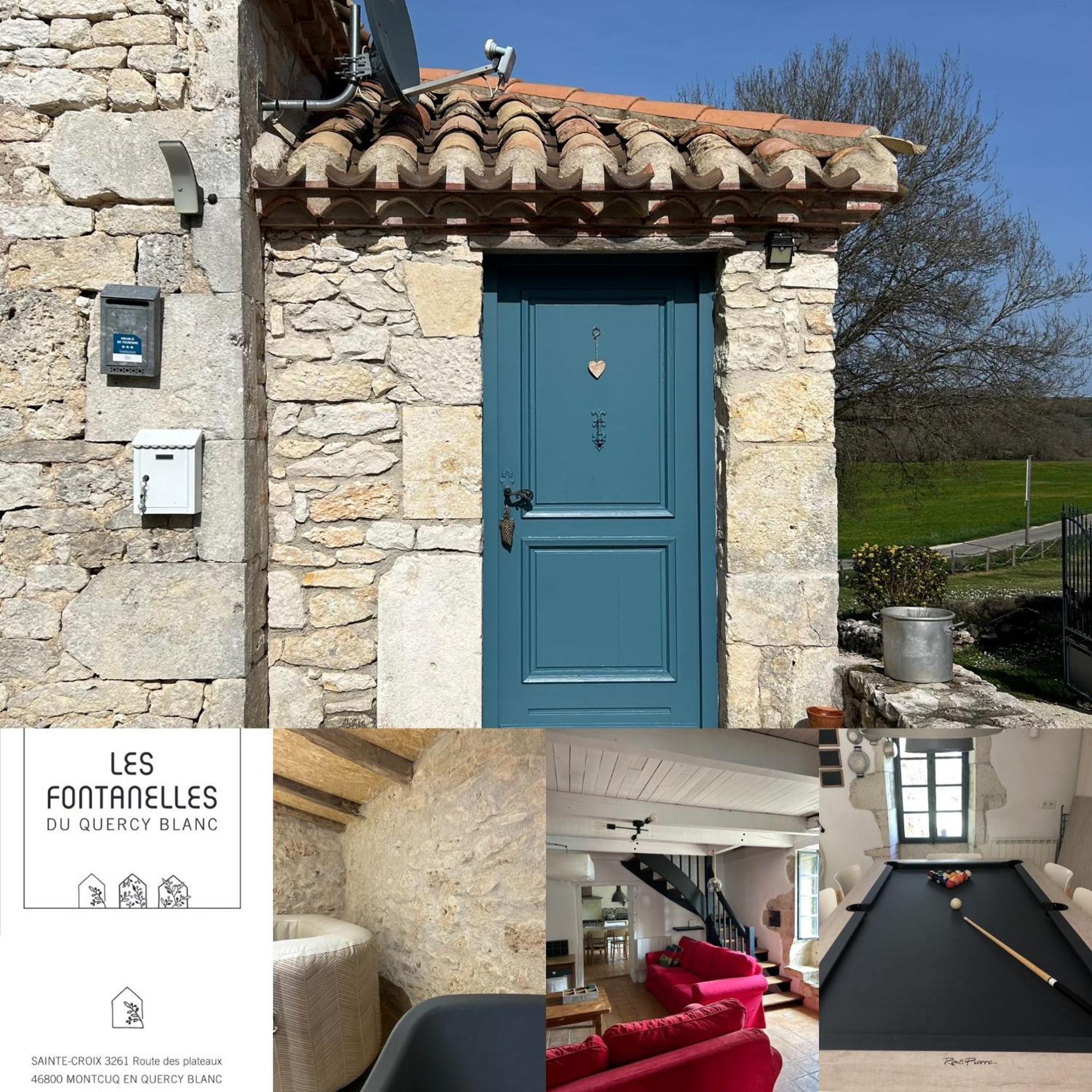 Les Fontanelles Du Quercy Blanc Villa Montcuq Eksteriør bilde