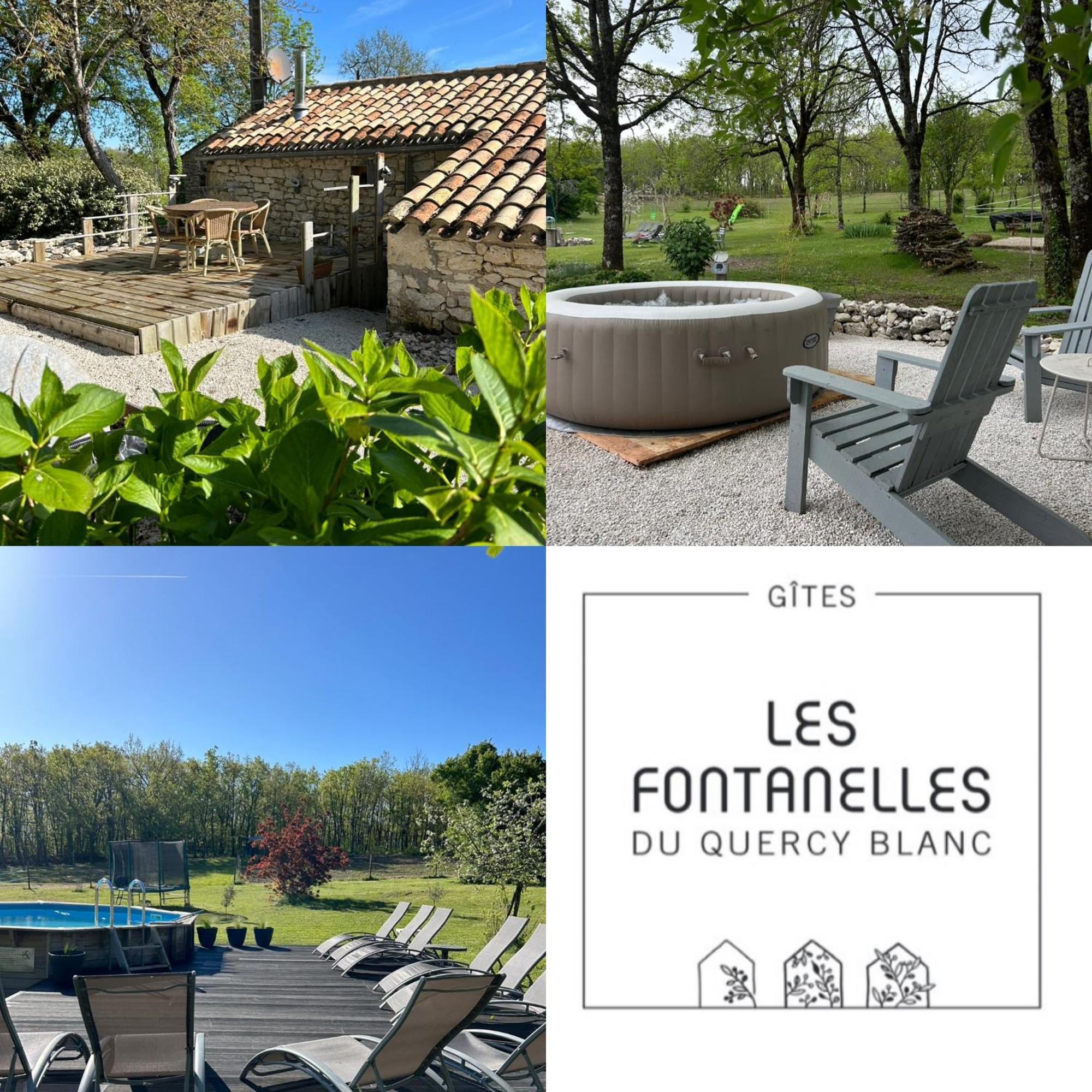 Les Fontanelles Du Quercy Blanc Villa Montcuq Eksteriør bilde